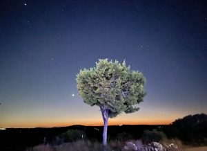 Beautiful Sunset in the Texas Hill Country Taken at the Wimberly EmilyAnn Theatre